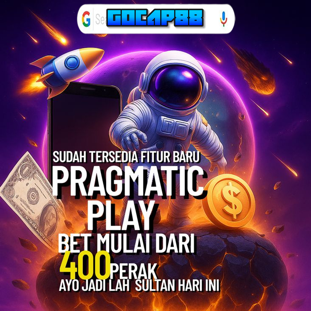 Gocap88 : Permainan Slot Online Pragmatic Play Bet 400 Perak Ayo Jadi Sultan image 1